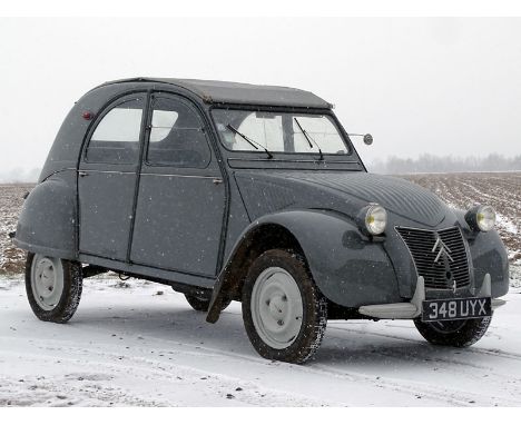 1959 Citroen 2CV- Desirable early example- Subject of a thorough restoration- Offered with a collection of invoicesThe develo