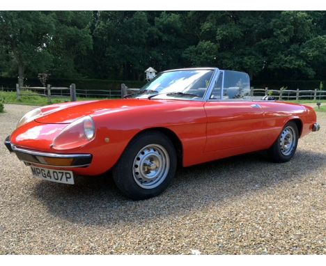 1976 Alfa Romeo 2000 Spider Veloce- First encountered by the vendor when he sold it to the first owner whilst working at Bell