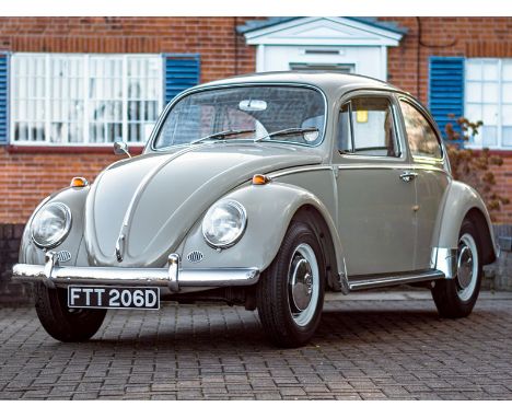 1966 Volkswagen Beetle 1300- Stunning time warp example with just 37,200 recorded miles- Original bill of sale, service book,