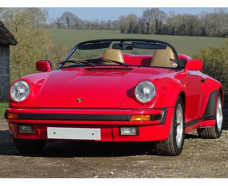 1989 Porsche 911 Carrera 3.2 Speedster  PLEASE NOTE: We have been contacted by David Titchener to say that he bought this lot