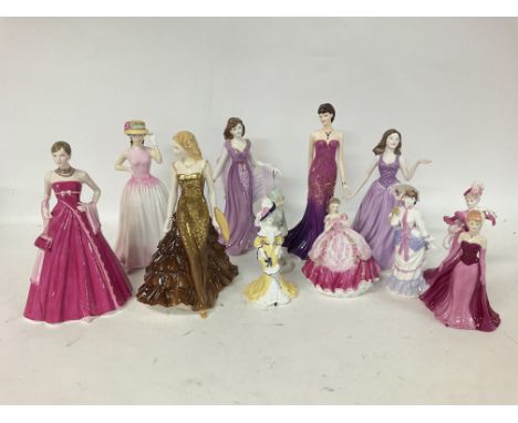 Royal Worcester, Coalport, Royal Doulton figures