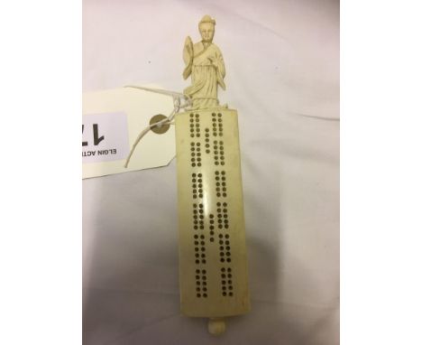  Sale Item:    CRIBBAGE BOARD (AF)   Vat Status:   No Vat   Buyers Premium:  This lot is subject to a Buyers Premium of 15% +
