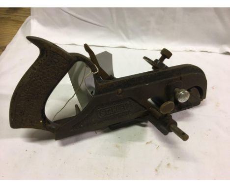  Sale Item:    STANLEY No78 RABBET PLANE ENGLAND  Vat Status:   No Vat   Buyers Premium:  This lot is subject to a Buyers Pre