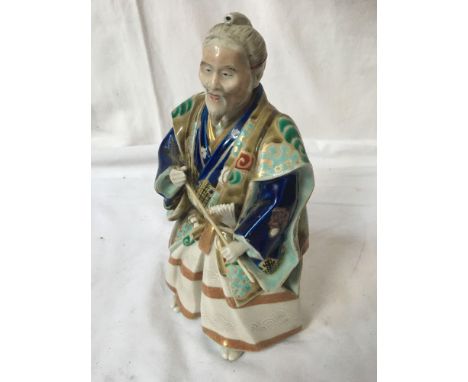  Sale Item:    JAPANESE FIGURE (AF)   Vat Status:   No Vat   Buyers Premium:  This lot is subject to a Buyers Premium of 15% 