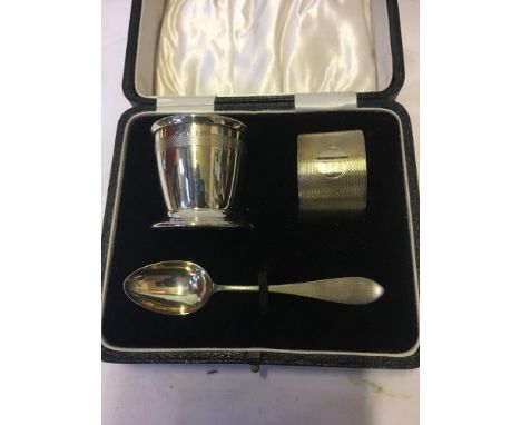  Sale Item:    SILVER BREAKFAST SET   Vat Status:   No Vat   Buyers Premium:  This lot is subject to a Buyers Premium of 15% 