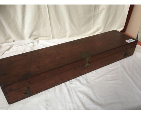  Sale Item:    MAHOGANY TELESCOPE BOX (AF)   Vat Status:   No Vat   Buyers Premium:  This lot is subject to a Buyers Premium 