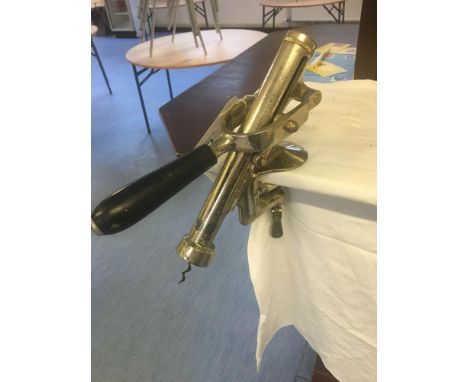  Sale Item:    LARGE CORKSCREW   Vat Status:   No Vat   Buyers Premium:  This lot is subject to a Buyers Premium of 15% + Vat