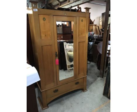  Sale Item:    ARTS &amp; CRAFTS WARDROBE   Vat Status:   No Vat   Buyers Premium:  This lot is subject to a Buyers Premium o