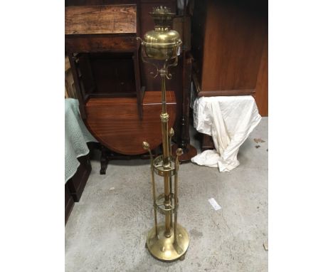  Sale Item:    BRASS OIL LAMP   Vat Status:   No Vat   Buyers Premium:  This lot is subject to a Buyers Premium of 15% + Vat 