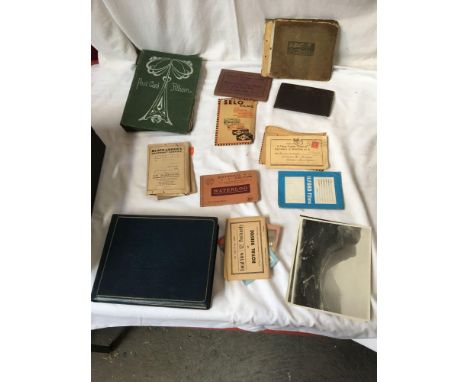  Sale Item:    ASSORTED PHOTO ALBUMS ETC (AF)   Vat Status:   No Vat   Buyers Premium:  This lot is subject to a Buyers Premi