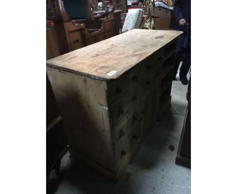  Sale Item:    PINE DRAWER UNIT (AF)   Vat Status:   No Vat   Buyers Premium:  This lot is subject to a Buyers Premium of 15%