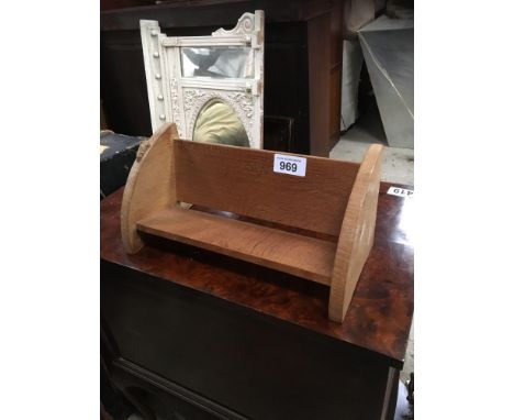  Sale Item:    MOUSEMAN BOOK RACK 1976   Vat Status:   No Vat   Buyers Premium:  This lot is subject to a Buyers Premium of 1