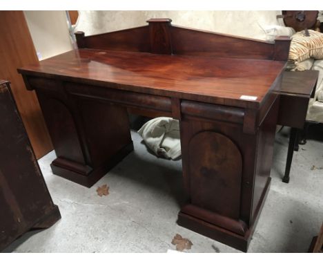  Sale Item:    2 DOOR PEDESTAL SIDEBOARD (AF)   Vat Status:   No Vat   Buyers Premium:  This lot is subject to a Buyers Premi