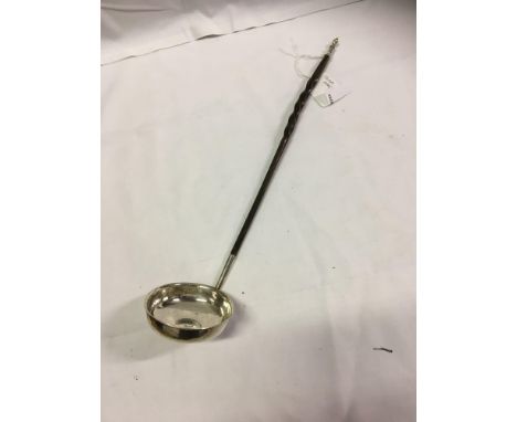  Sale Item:    SILVER TOODY LADLE- NO HALLMARK   Vat Status:   No Vat   Buyers Premium:  This lot is subject to a Buyers Prem