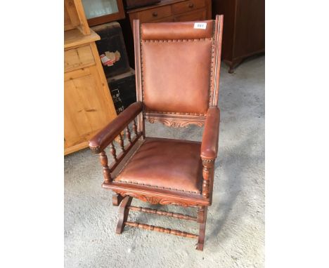  Sale Item:    ROCKING CHAIR   Vat Status:   No Vat   Buyers Premium:  This lot is subject to a Buyers Premium of 15% + Vat @