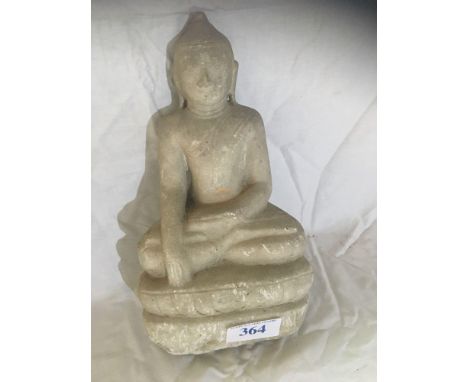  Sale Item:    INDIAN STONE CARVED BUDDHA   Vat Status:   No Vat   Buyers Premium:  This lot is subject to a Buyers Premium o