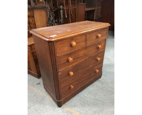  Sale Item:    VICTORIAN 2 OVER 3 CHEST (AF)   Vat Status:   No Vat   Buyers Premium:  This lot is subject to a Buyers Premiu