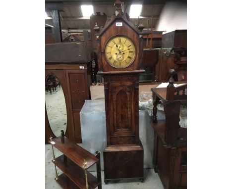  Sale Item:    BRASS DIAL GRANDFATHER CLOCK R THOMSON GLASGOW (AF)  Vat Status:   No Vat   Buyers Premium:  This lot is subje