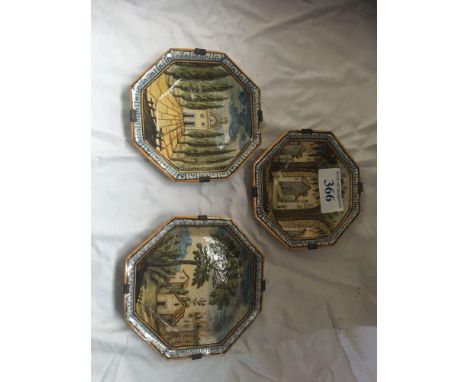  Sale Item:    3 CONTINENTAL PLATES (AF)   Vat Status:   No Vat   Buyers Premium:  This lot is subject to a Buyers Premium of