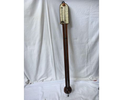  Sale Item:    CROWDEN &amp; GARROD LONDON STICK BAROMETER (AF)  Vat Status:   No Vat   Buyers Premium:  This lot is subject 