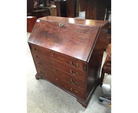  Sale Item:    MAHOGANY BUREAU (AF)   Vat Status:   No Vat   Buyers Premium:  This lot is subject to a Buyers Premium of 15% 