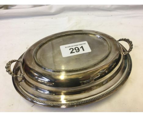  Sale Item:    E P SERVING DISH   Vat Status:   No Vat   Buyers Premium:  This lot is subject to a Buyers Premium of 15% + Va