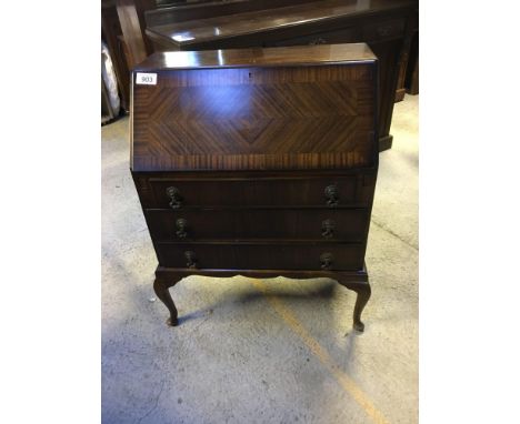  Sale Item:    MAHOGANY BUREAU (AF)   Vat Status:   No Vat   Buyers Premium:  This lot is subject to a Buyers Premium of 15% 