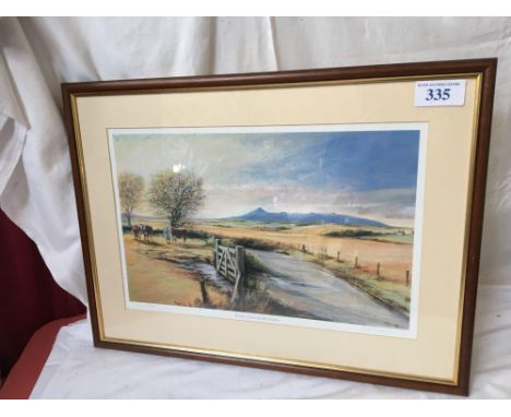  Sale Item:    PRINT BEAST DUBS &amp; BENNACHIE BY ERIC AULD  Vat Status:   No Vat   Buyers Premium:  This lot is subject to 
