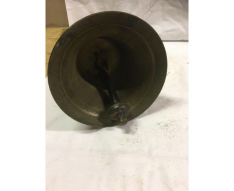  Sale Item:    SCHOOL BELL (AF)   Vat Status:   No Vat   Buyers Premium:  This lot is subject to a Buyers Premium of 15% + Va