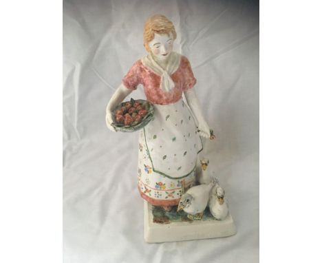  Sale Item:    FIGURE LADY WITH DUCKS (AF)   Vat Status:   No Vat   Buyers Premium:  This lot is subject to a Buyers Premium 