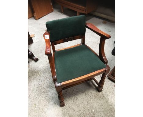  Sale Item:    ELBOW CHAIR (AF)   Vat Status:   No Vat   Buyers Premium:  This lot is subject to a Buyers Premium of 15% + Va