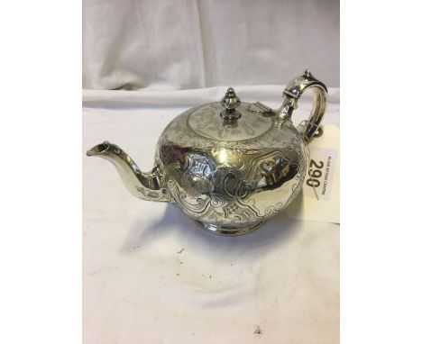  Sale Item:    E P TEAPOT   Vat Status:   No Vat   Buyers Premium:  This lot is subject to a Buyers Premium of 15% + Vat @ 20