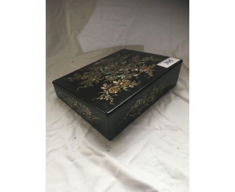  Sale Item:    M O P WRITING SLOPE (AF)   Vat Status:   No Vat   Buyers Premium:  This lot is subject to a Buyers Premium of 