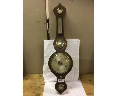  Sale Item:    BAROMETER (AF)   Vat Status:   No Vat   Buyers Premium:  This lot is subject to a Buyers Premium of 15% + Vat 