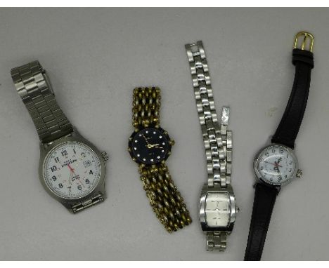 Four watches; Timex Expedition, Timex manual, St Marin and Jane Shilton