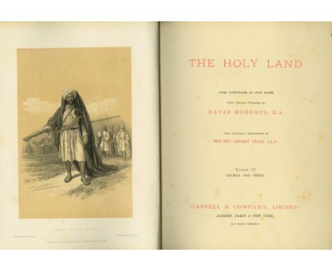 Roberts (David) The Holy Land, Division III, Idumea and Petra, folio L. n.d. litho frontis & 35 full page plts. all v. clean,