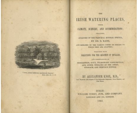 Caird (James) The Plantation Scheme or The West of Ireland, 8vo L. 1850, cloth; Knox (Alex.) The Irish Watering Places, 8vo D