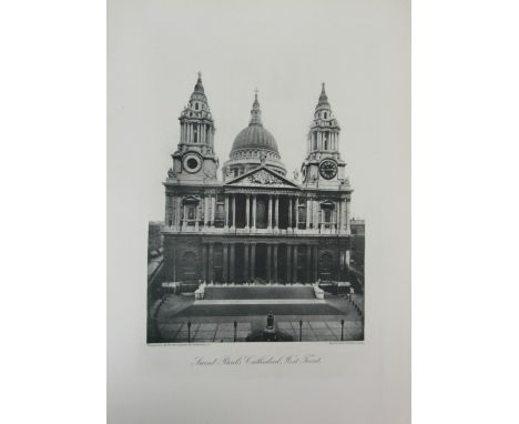 Architecture: Allan (Fred H.) The Great Cathedrals of the World, 2 vols. lg. folio Boston n.d. [1186]. Full page photogravure