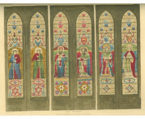 With Coloured PlatesAckermann (Randolph) The History of the Abbey Church of St. Peter's Westminster, 2 vols. L. 1812, folio, 