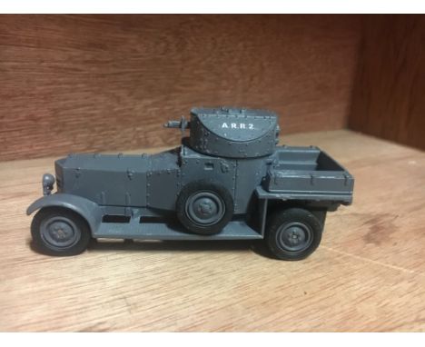 [Collins (Gen. Michael)] A scale Model Replica of the Rolls Royce armored Car "Sliabh na mBan," in original matchbox case, wi