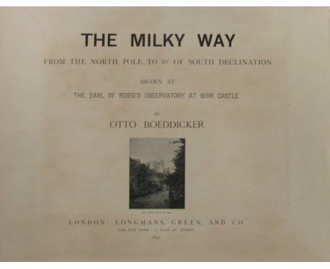 Lord Rosse's ObservatoryThe Milky Way from Co. OffalyCo. Offaly: Boeddicker (Otto) The Milky Way from The North Pole to 10 of