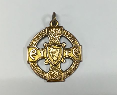 1911 All-Ireland "Substitute" FinalMedal: G.A.A., Hurling 1911, a 9ct gold "All-Ireland" Medal, the obverse with Celtic Cross