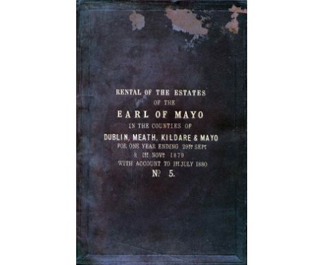 The Earl of Mayo's AccountsManuscripts: Rentals of the Estate of the Earl of Mayo in the Counties of Dublin, Meath, Kildare (