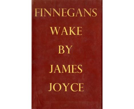 Rare First Edition, First IssueJoyce (James) Finnegans Wake, lg. 8vo L. (Faber & Faber Ltd.) 1939, First Edn., First Issue, u