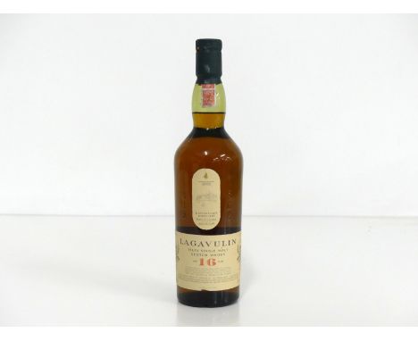 1 70-cl bt Lagavulin 16YO Islay Single Malt Scotch Whisky 43%