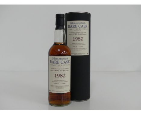 1 70-cl bt Port Ellen 'The Queen of The Moorlands' Rare Cask Committee bottling Edition XXI N° 9/119. Incredibly Rare Single 