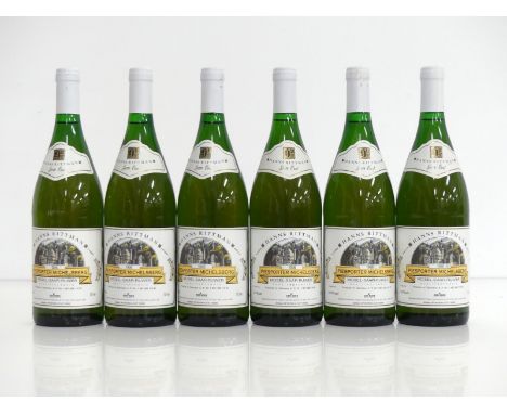 6 x 1 litre bts Piesporter Michelsberg M.S. R. 1996  Hanns Rittman