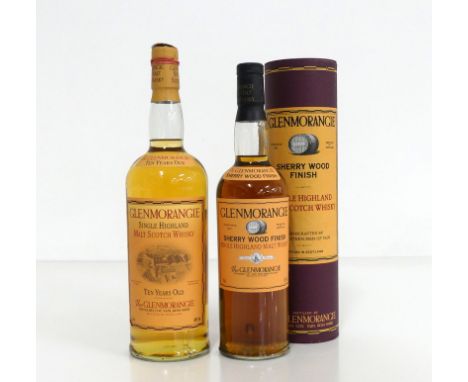 1 litre bt Glenmorangie 10YO Single Highland Malt Scotch Whisky 40%  1 70-cl bt Glenmorangie Single Highland Malt Scotch Whis