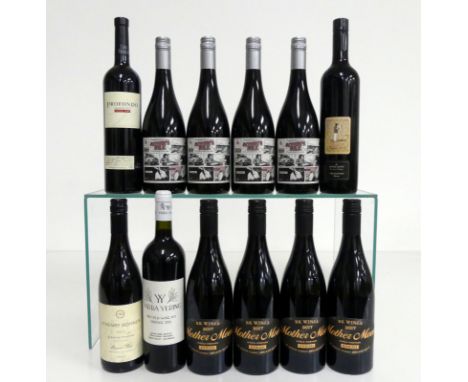 1 bt Profondo Grand Red Wine Casa Freschi 2000 Langhorne Creek hf 4 bts Mothers Milk Shiraz 2004 Barossa 1 bt The Election Sh