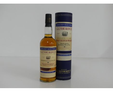 1 70-cl bt Glenmorangie Burgundy Wood Finish Single Highland Malt Scotch Whisky 43% original tube